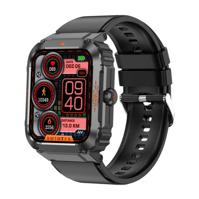 TH94 Fashion Outdoor Sports Health Smart Watch ECG/EKG Blood Glucose Bluetooth Call 100+ Sports Modes