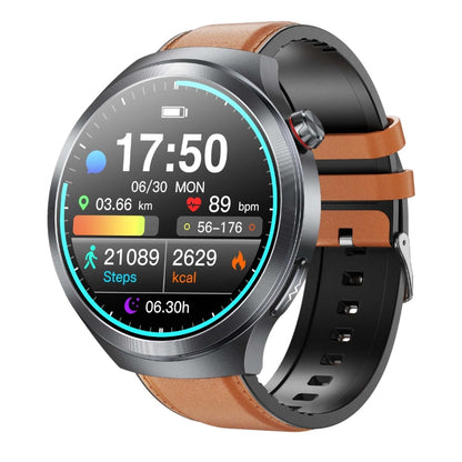 Timohealth 1.73 Inch Super-large AMOLED Screen  ECG HRV Sleep Blood Glucose BP SOS Emergency Call Health Management Watch