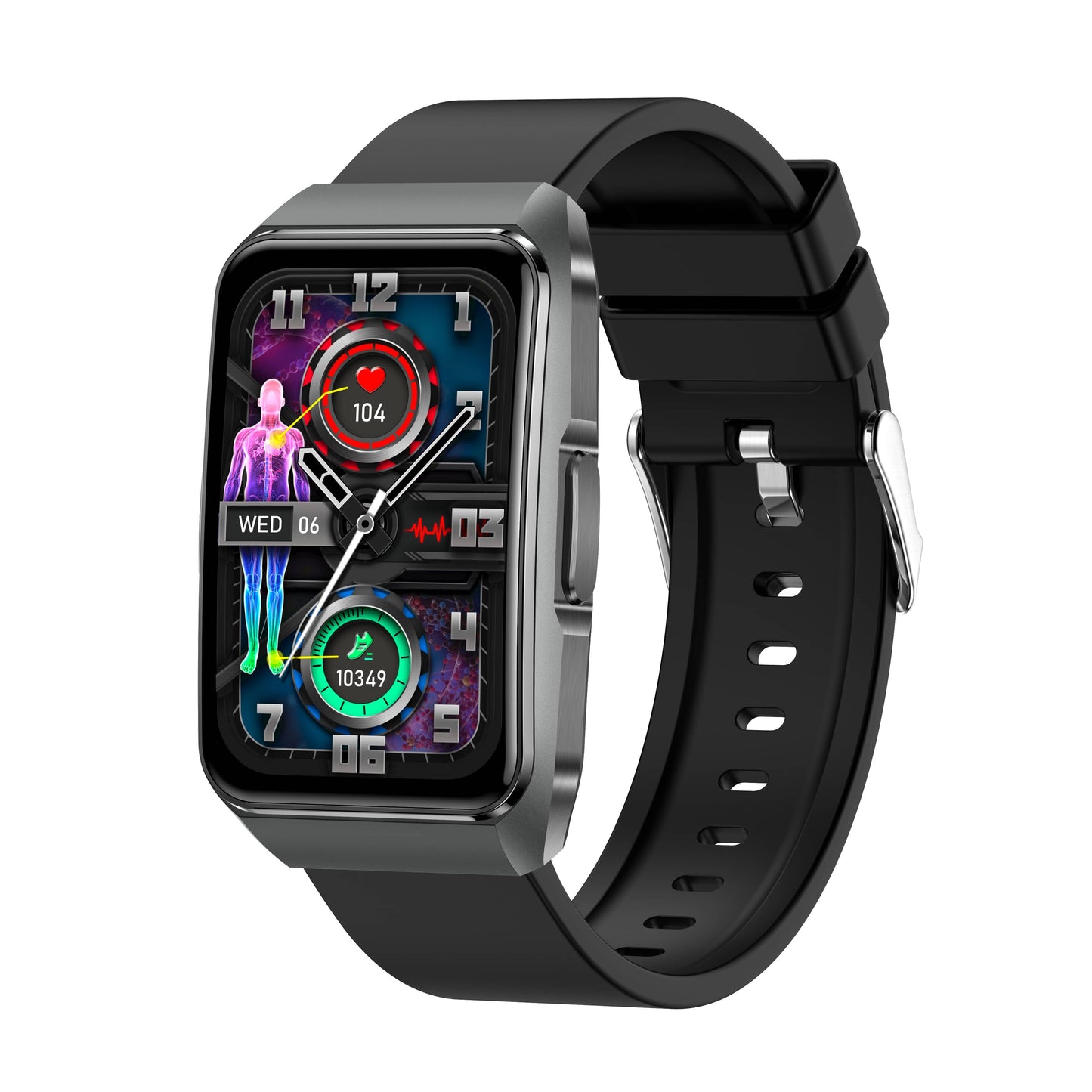 TH721 Professional ECG/EKG HRV Monitoring High-end Micro-physical Examination Health Management Smartbracelet