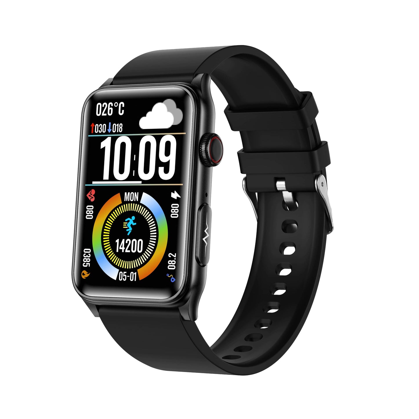 TH40 Bluetooth Call ECG Heart Rate Blood Pressure Blood Oxygen Sleep Monitoring Health Smartband