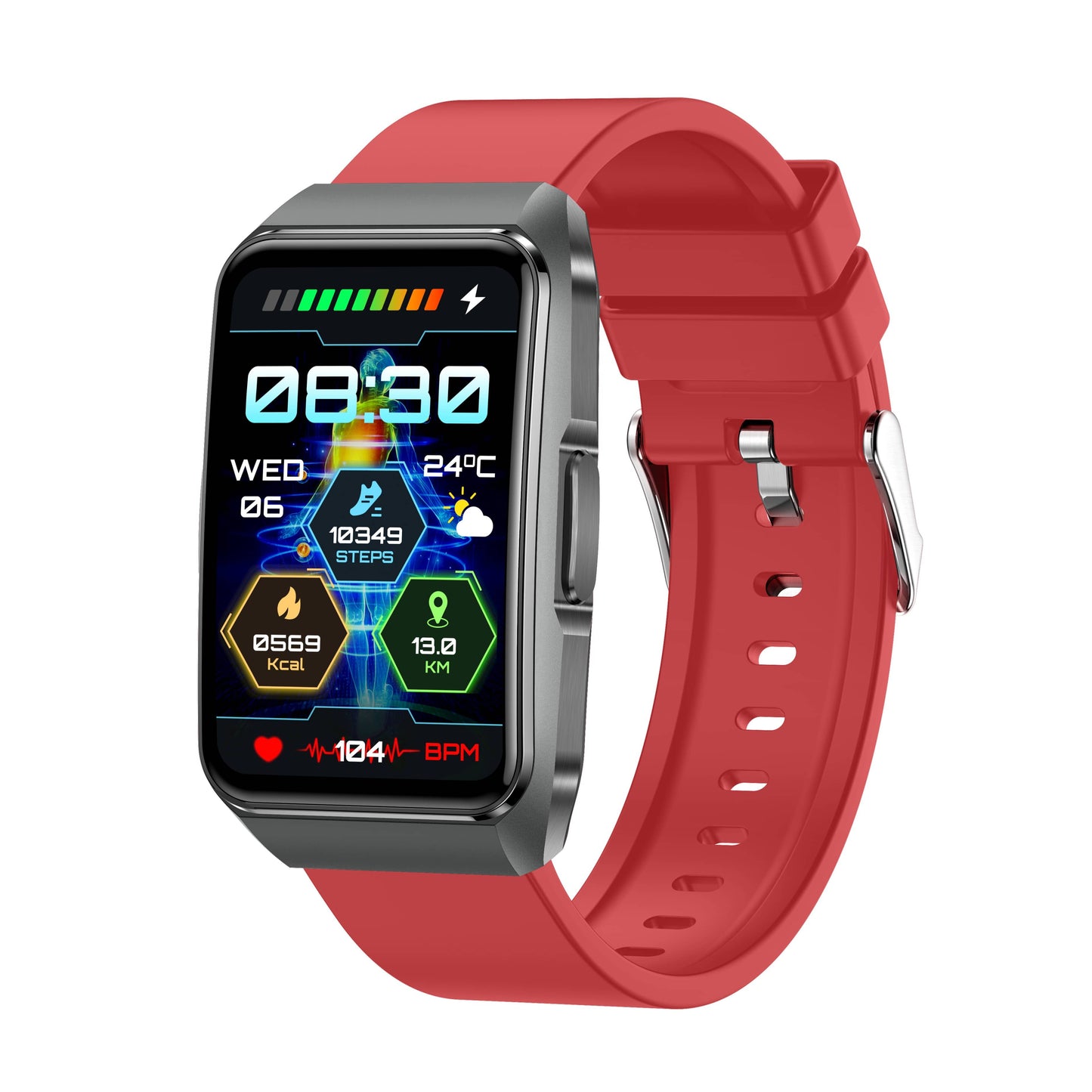 TH721 Professional ECG/EKG HRV Monitoring High-end Micro-physical Examination Health Management Smartbracelet
