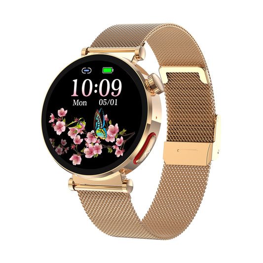 TH71 ECG Health Smart Call Watch Blood Oxygen Uric Acid Lipid Monitoring Voice Assistant Physiological Cycle Record