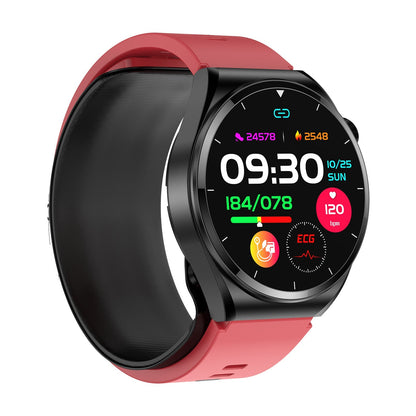 THP2 Blood Pressure Smart Watch with Air Bags Cuff ECG Wrist BP Monitor