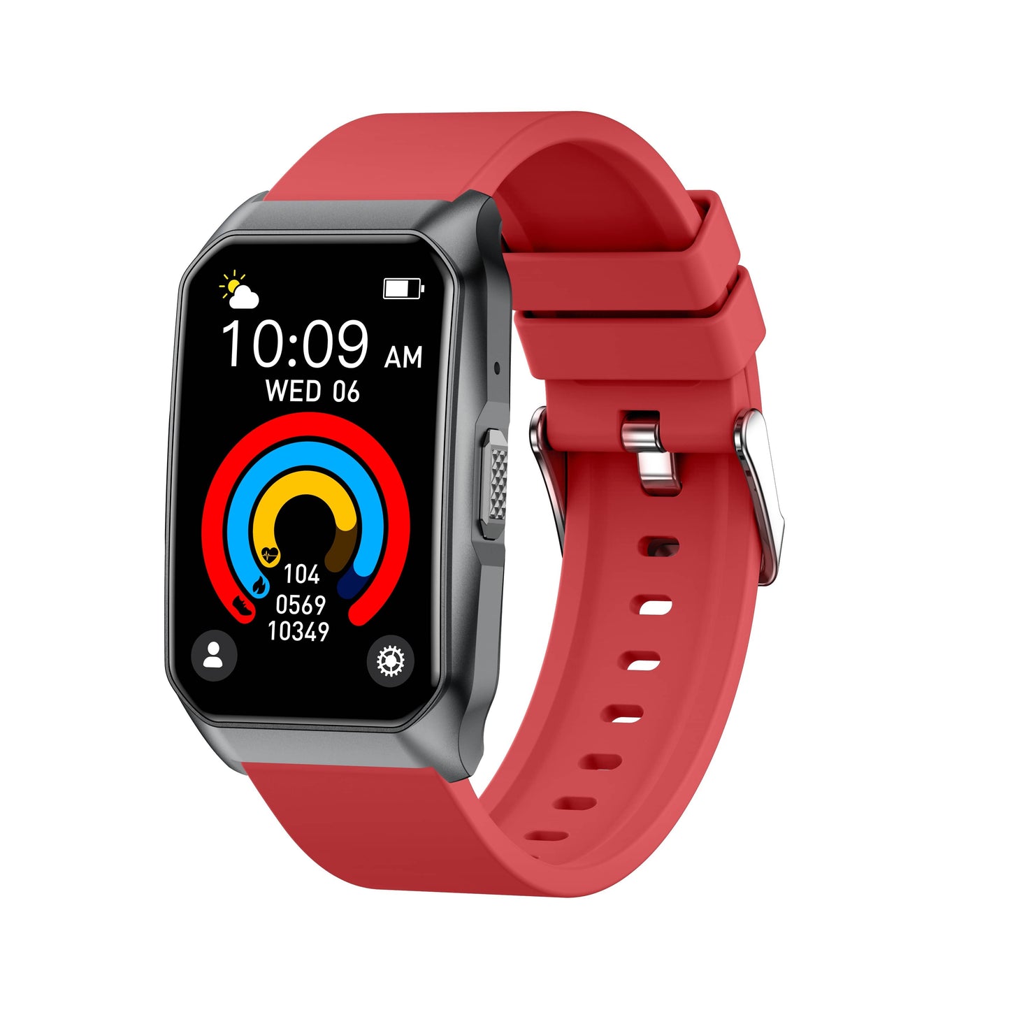 TH790 Curved Screen-Bluetooth Heart Rate Blood Pressure Monitoring Healthy Sports Smartbracelet