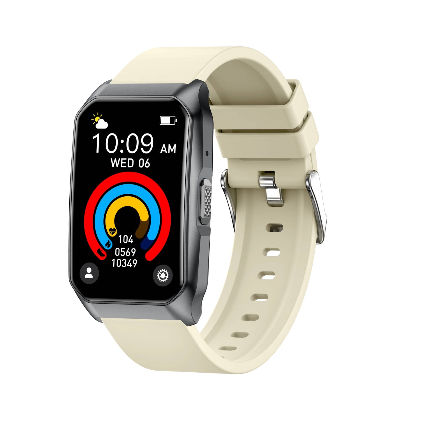 TH790 Curved Screen-Bluetooth Heart Rate Blood Pressure Monitoring Healthy Sports Smartbracelet