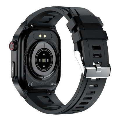 TH365 AMOLED Slim Outdoor ECG/EKG Bluetooth Calls Health Measurement Smart Watch