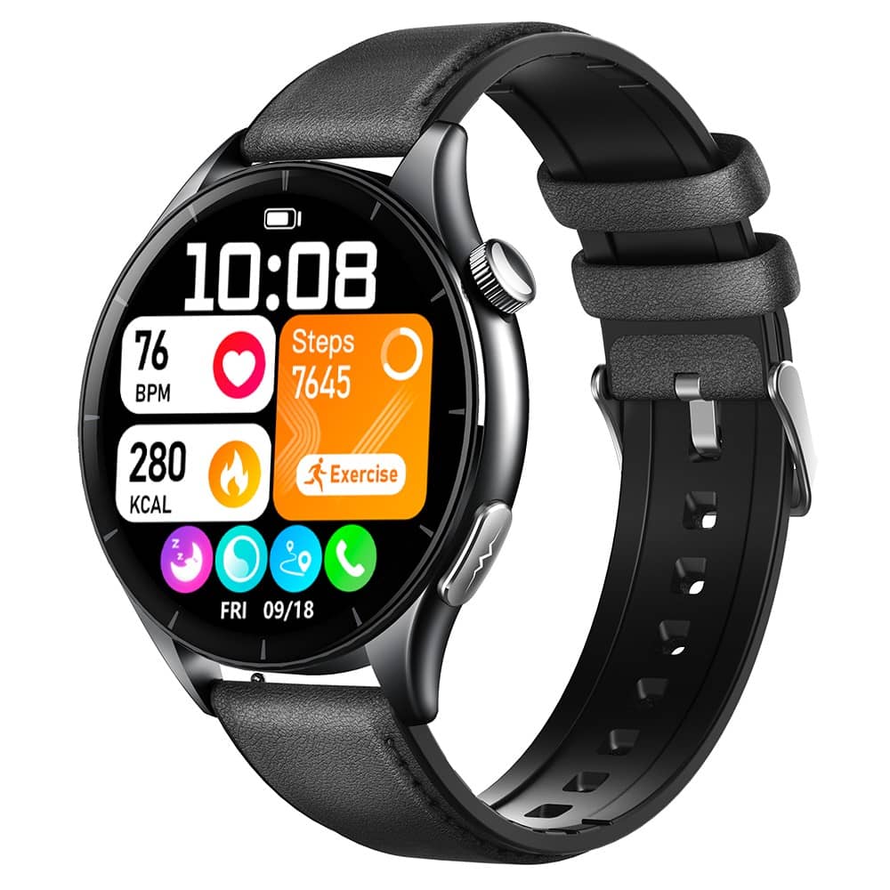 TH332 Ultra-thin ECG Heart Rate Blood Pressure Suga Pro Monitoring High-End Health Smart Watch
