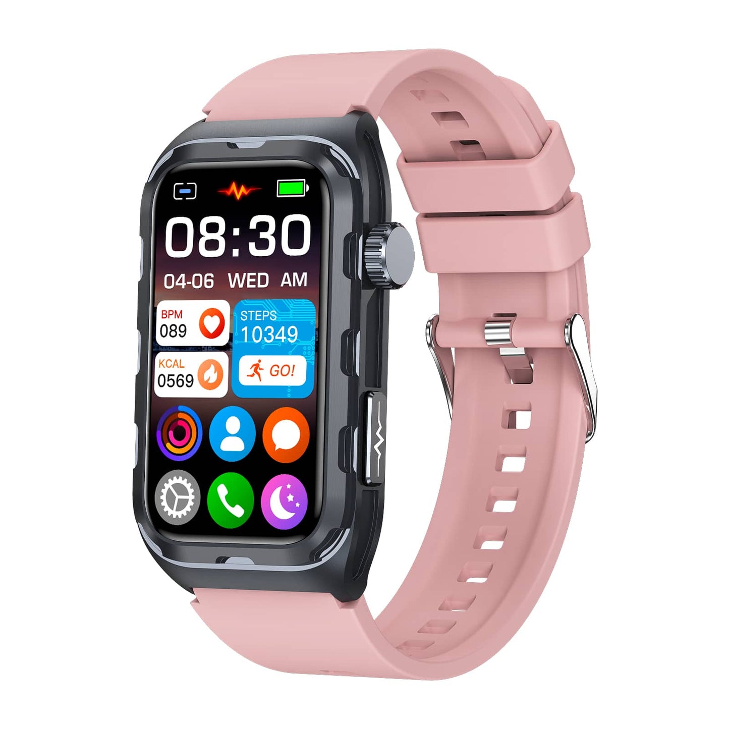 TH97 ECG/EKG Blood Pressure Blood Sugar Heart Rate Monitoring Smart Health Exercise Bracelet
