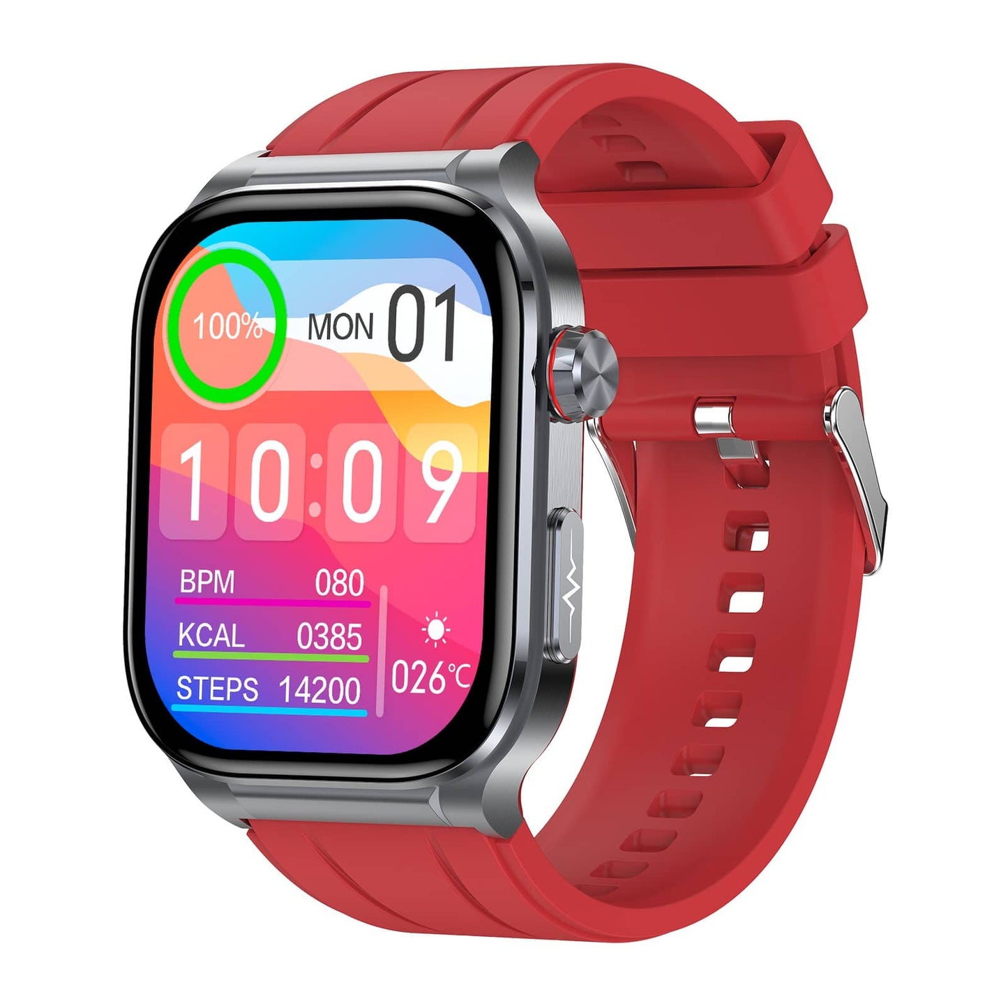 TH388 Professional High-End ECG/EKG HRV Blood Glucose Blood Pressure Heart Rate Health Management Watch