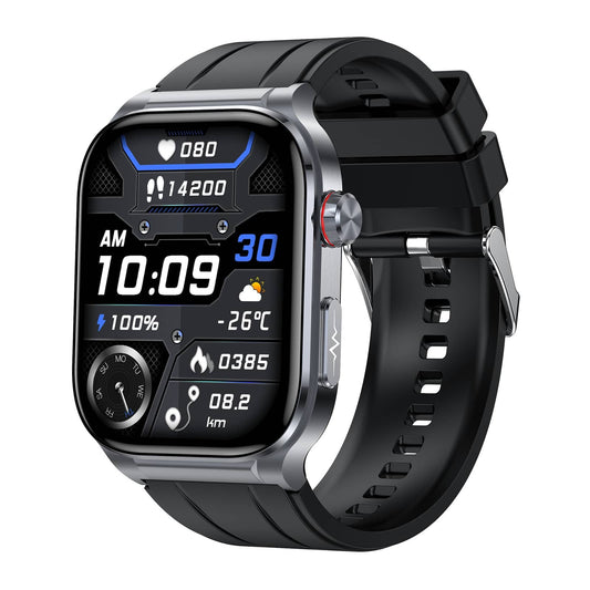 TH388 Professional High-End ECG/EKG HRV Blood Glucose Blood Pressure Heart Rate Health Management Watch